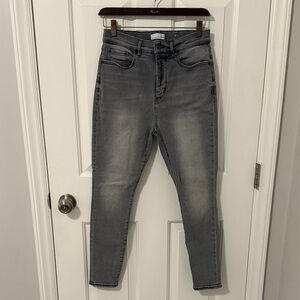 Loft Skinny High Rise Women's Gray Jeans